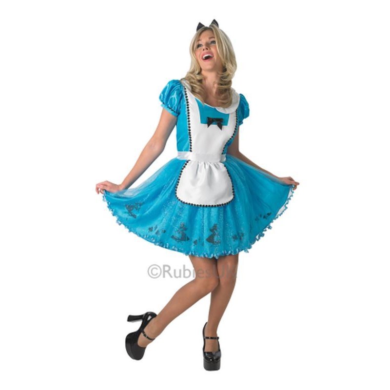 Alice In Wonderland Sassy Costume Size S - Jokers Costume Mega Store