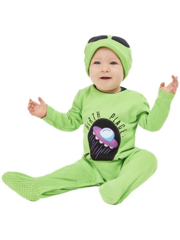 Alien Baby Costume, Green - Jokers Costume Mega Store