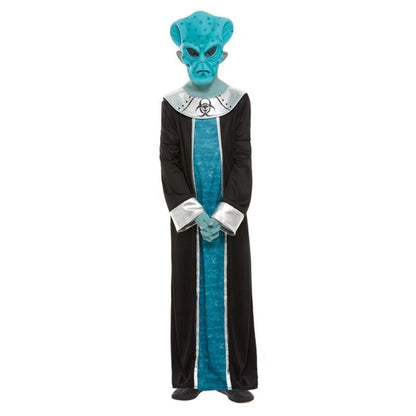 Alien Costume, Blue, Child - Jokers Costume Mega Store