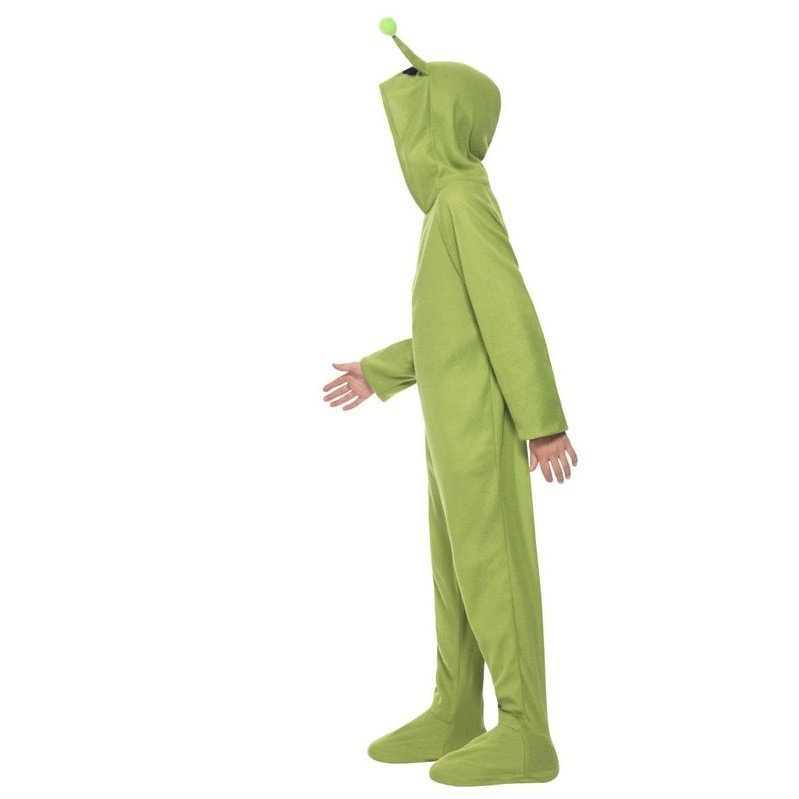 Alien Costume, Green, Child - Jokers Costume Mega Store