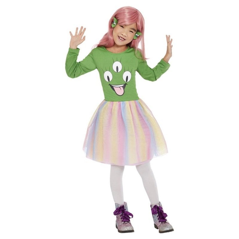 Alien Costume, Green, Dress - Jokers Costume Mega Store