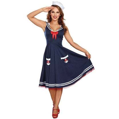 All Aboard Retro 1940's Sailor Costume - Jokers Costume Mega Store