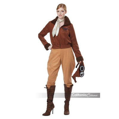 Amelia Earhart/Aviator / Adult - Jokers Costume Mega Store