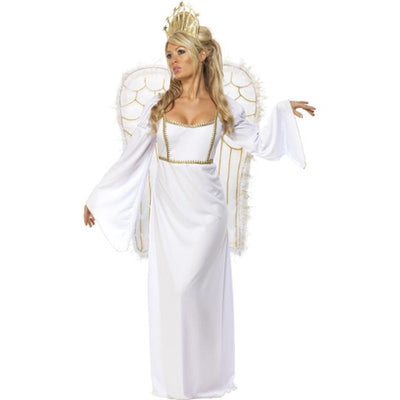 Angel Costume with Dress, Crown & Wings - Jokers Costume Mega Store