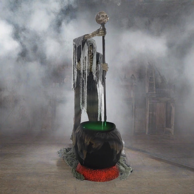 Cauldron online creeper Halloween animatronic