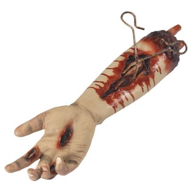 Animated Gory Severed Arm Prop, Pulsating - Jokers Costume Mega Store