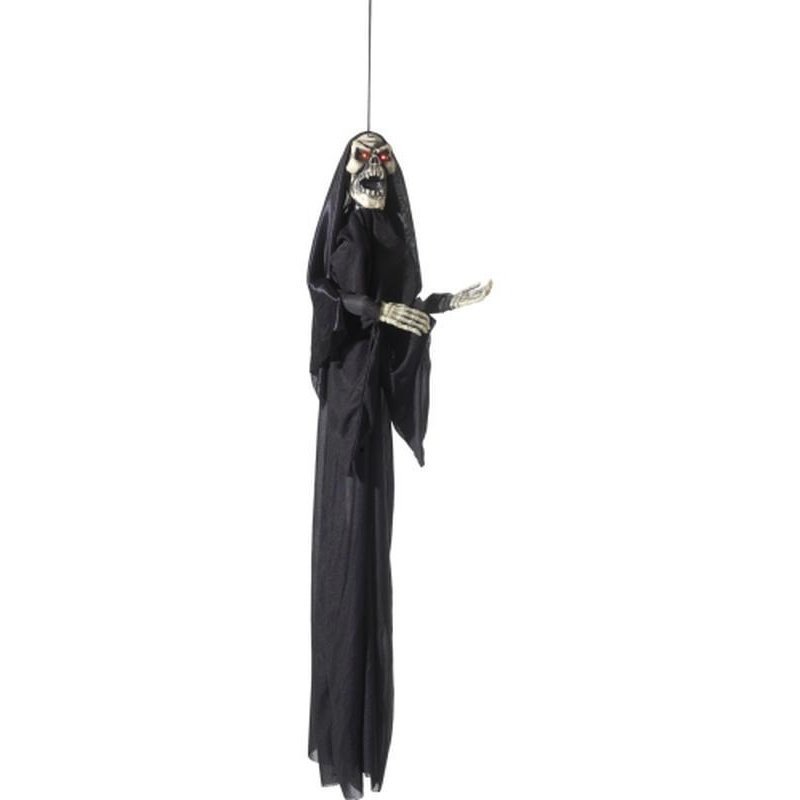Animated Hanging Skeleton Decoration - Jokers Costume Mega Store