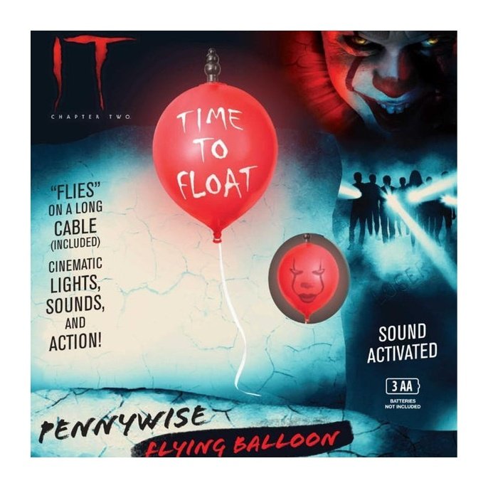 Animated It Chapter 2 Floating Balloon Halloween Prop With Sound - Jokers Costume Mega Store