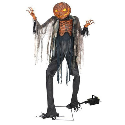 Animated Scorched Scarecrow Prop With Fog Maching - Jokers Costume Mega Store
