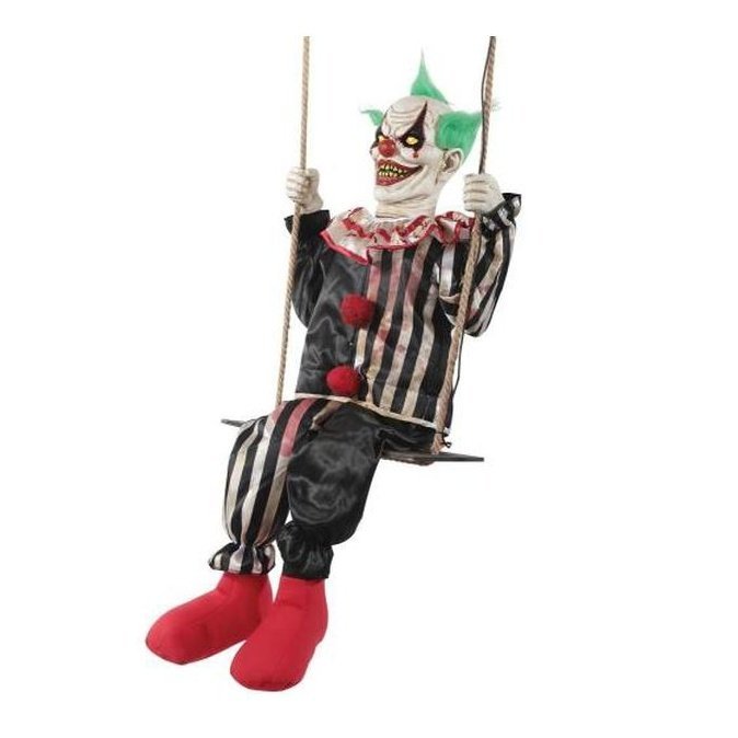 Animated Swinging Chuckles Prop - Jokers Costume Mega Store
