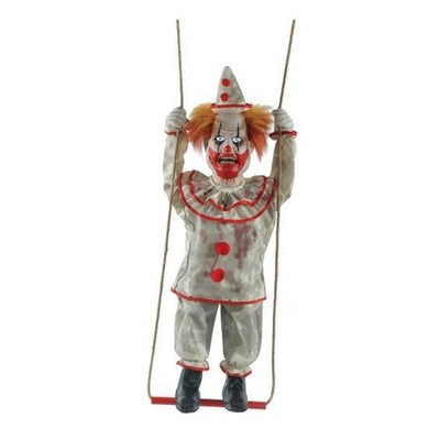 Animated Swinging Happy Clown Doll - Jokers Costume Mega Store