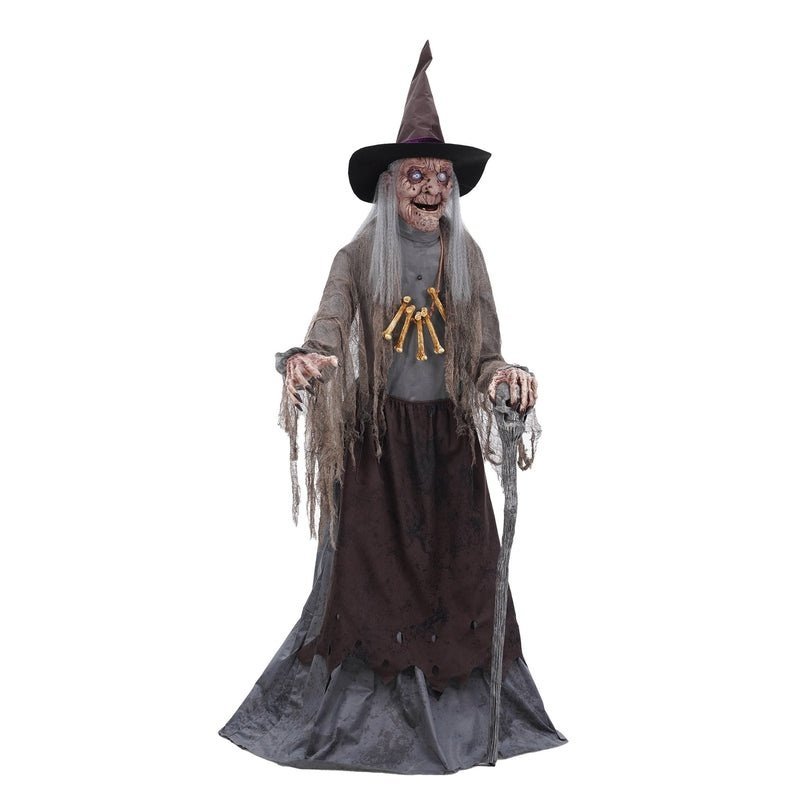 Animated Witch Prop With Servo Motor - Jokers Costume Mega Store
