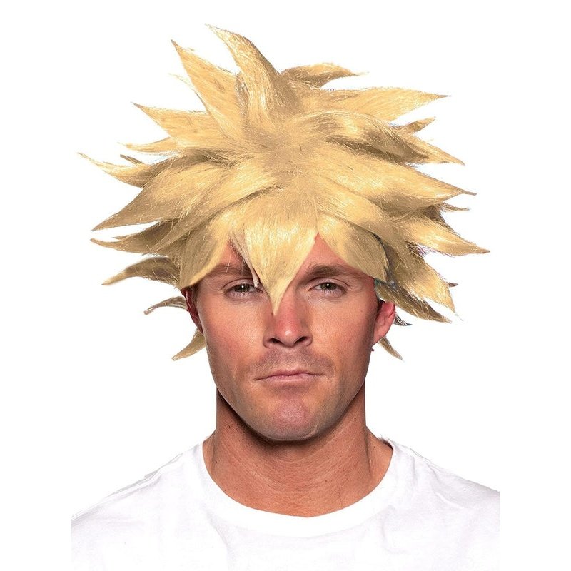 Anime Blonde Spiky Wig - Jokers Costume Mega Store