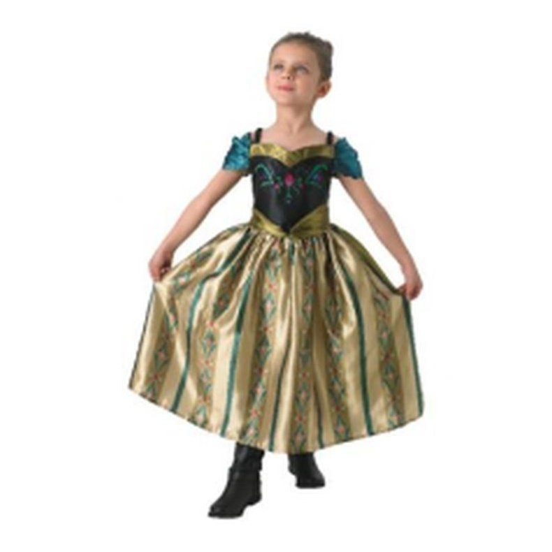 Anna Coronation Deluxe Costume Size 6 8 - Jokers Costume Mega Store