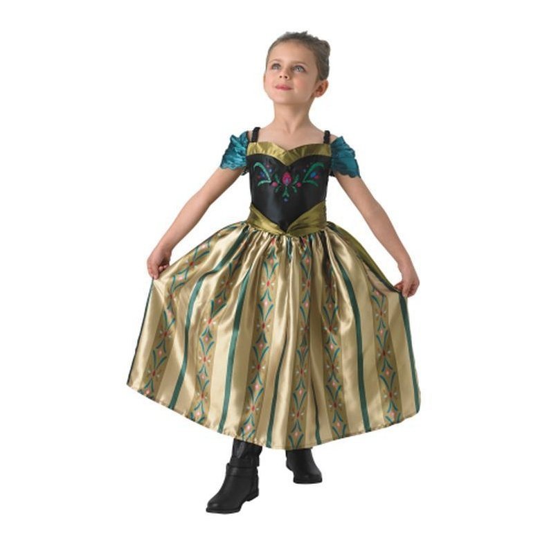Anna Coronation Deluxe Costume Size 6 8. - Jokers Costume Mega Store