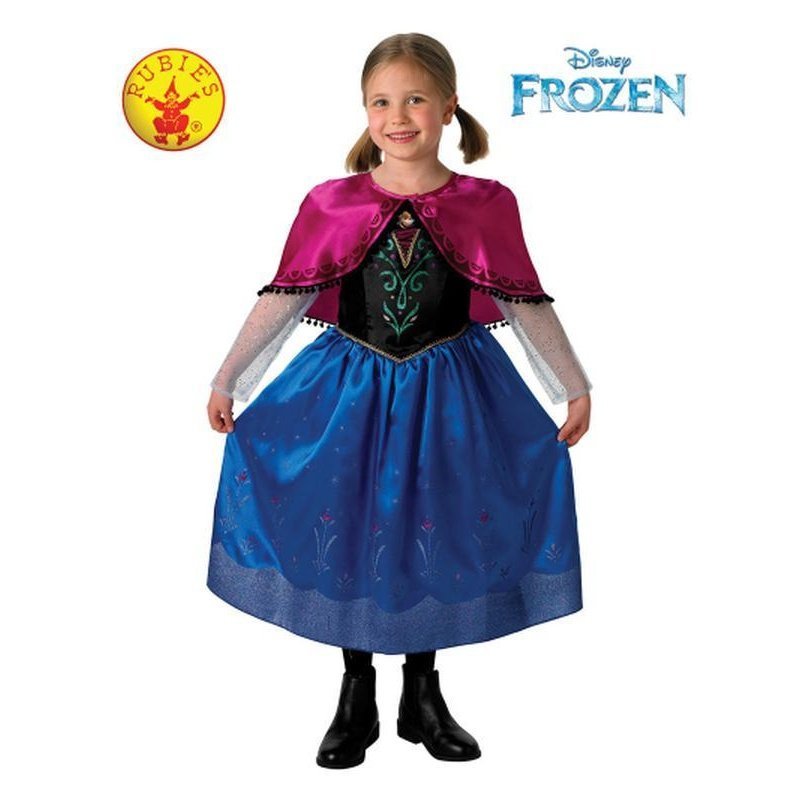 Anna Deluxe Costume Size 6 8 - Jokers Costume Mega Store