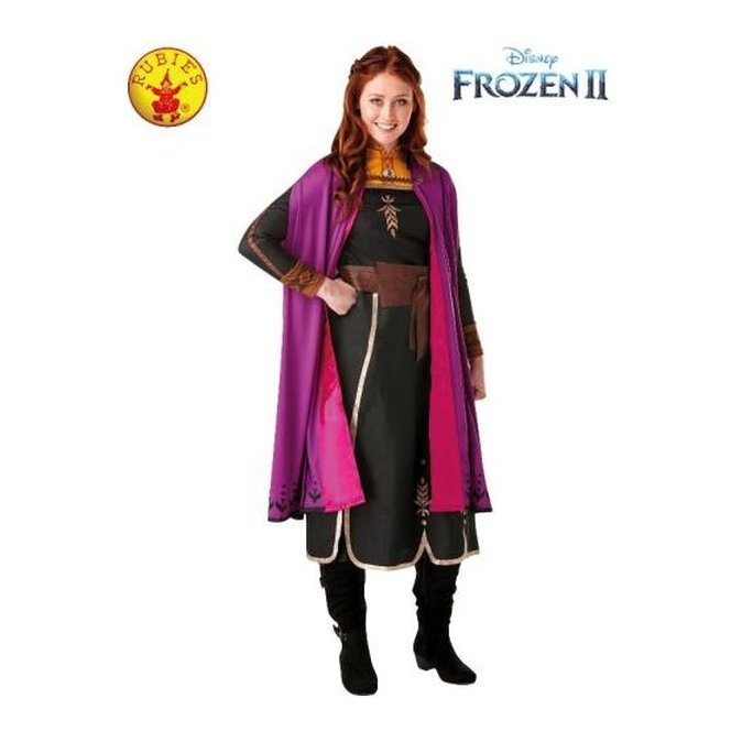 Anna Deluxe Frozen 2 Costume, Adult - Jokers Costume Mega Store