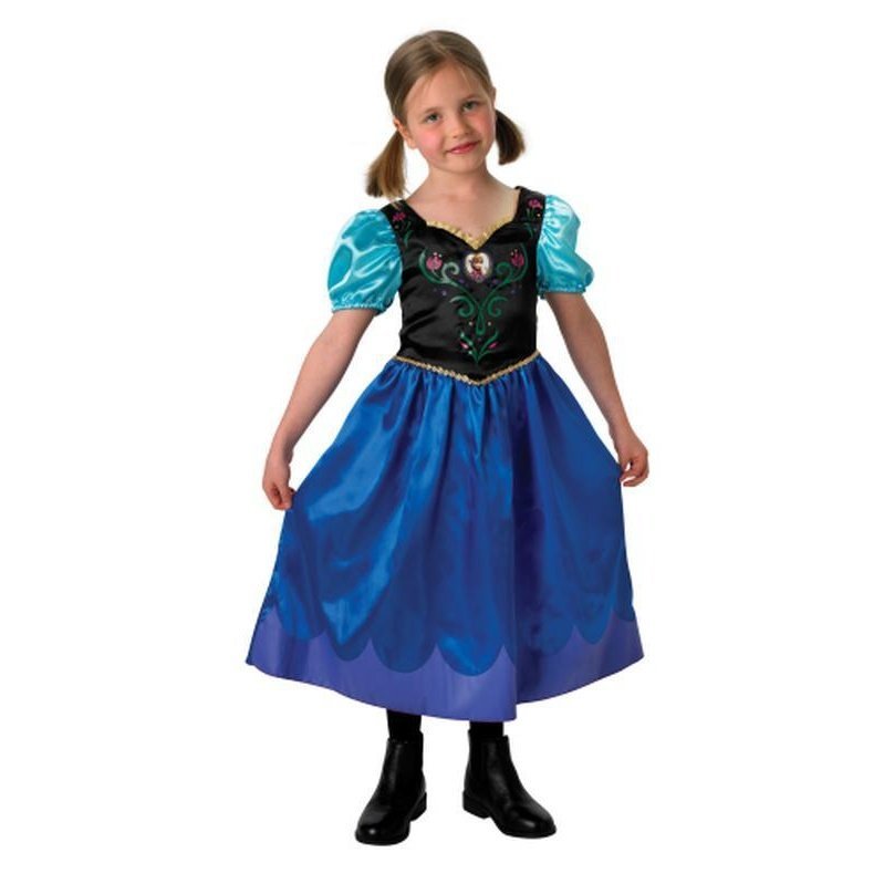 Anna Frozen Classic, Child Size 4 6 - Jokers Costume Mega Store