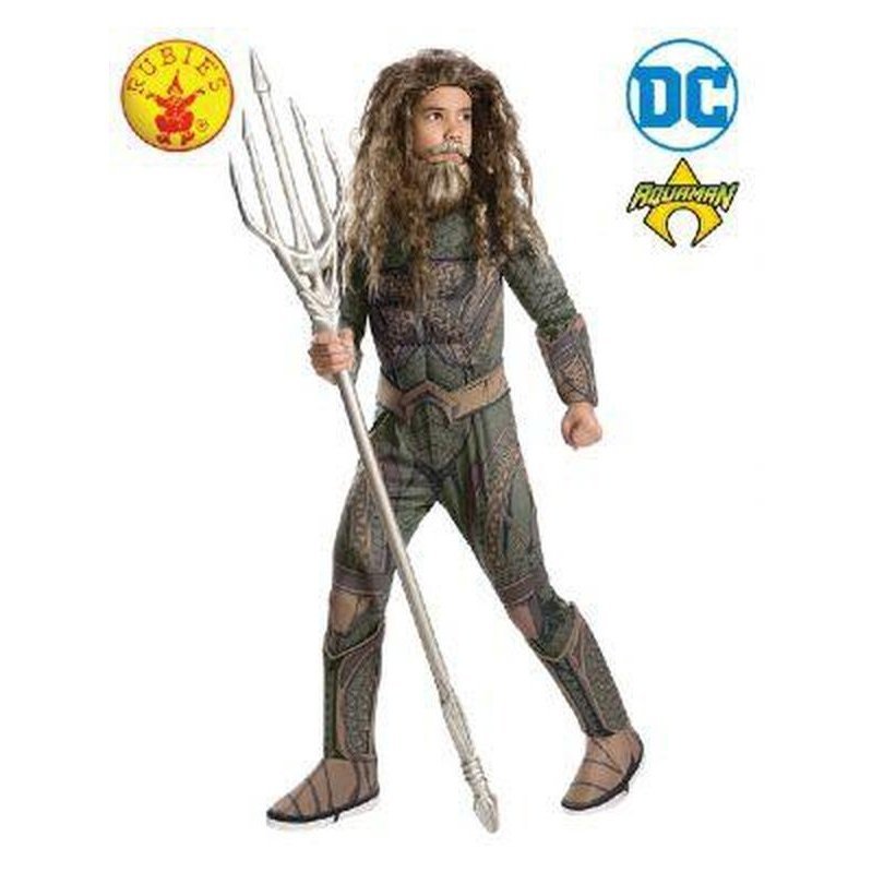 Aquaman Deluxe Child Costume Size L - Jokers Costume Mega Store