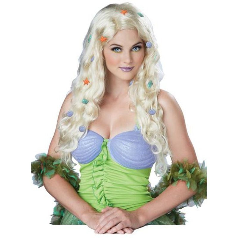 Aquatic Fantasy Wig Blonde - Jokers Costume Mega Store
