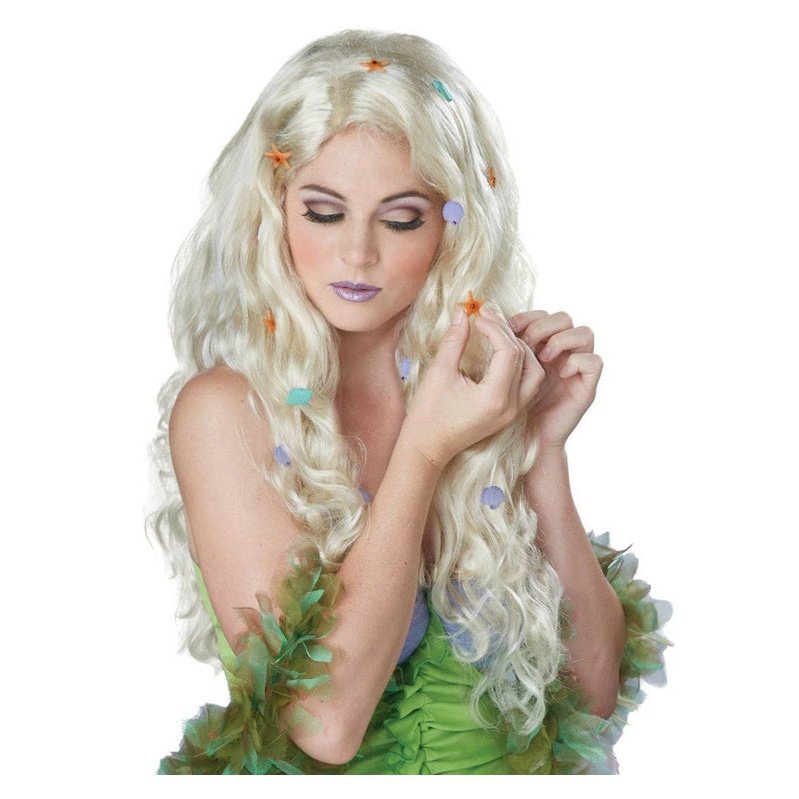Aquatic Fantasy Wig Blonde - Jokers Costume Mega Store