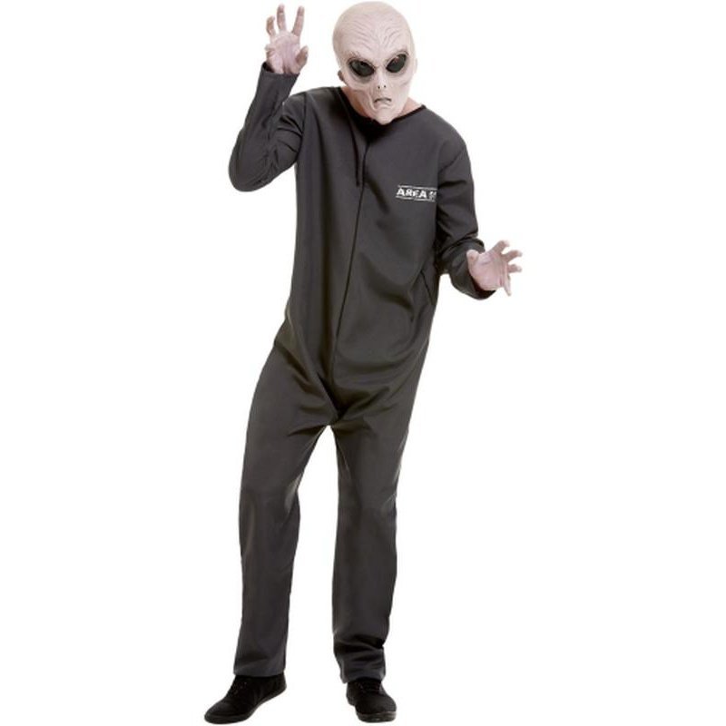 Area 51 Alien Researcher Costume - Jokers Costume Mega Store