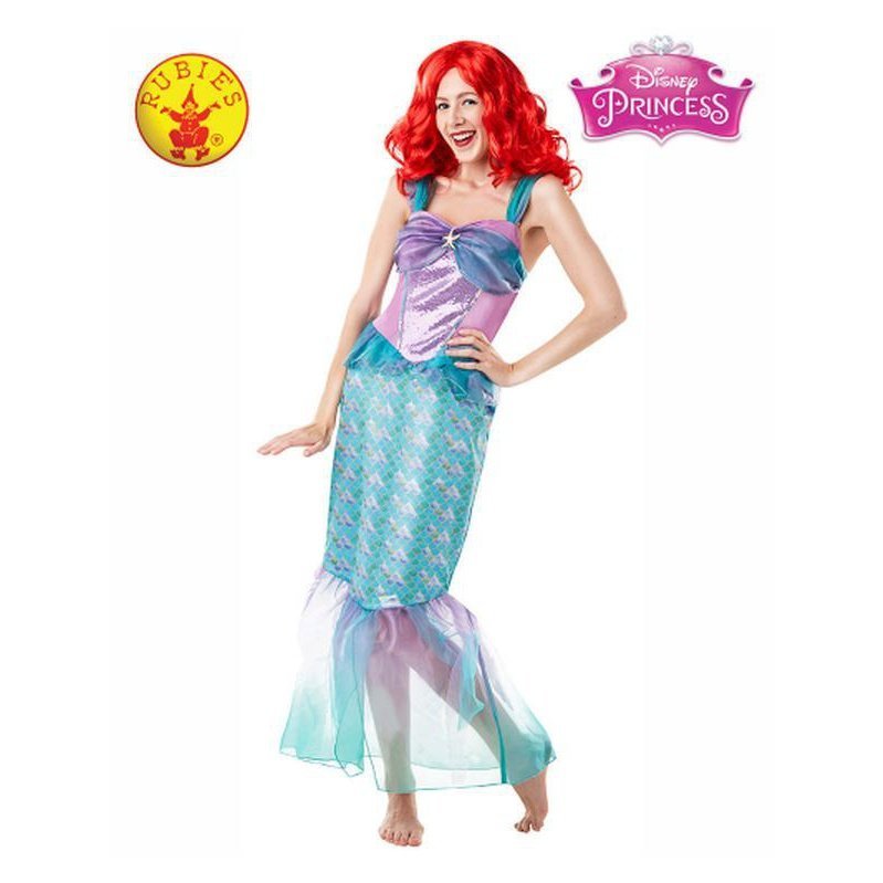 Ariel Deluxe Adult Costume Size M - Jokers Costume Mega Store