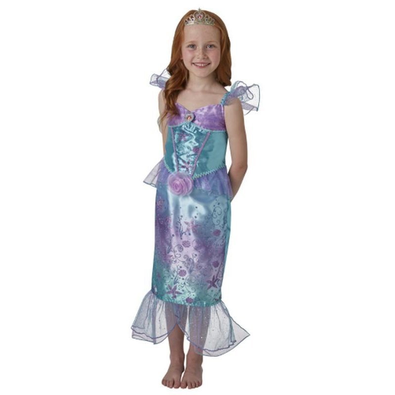 Ariel Rainbow Deluxe Costume Size 3 5 - Jokers Costume Mega Store