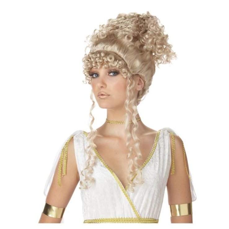 Athenian Goddess Wig - Jokers Costume Mega Store