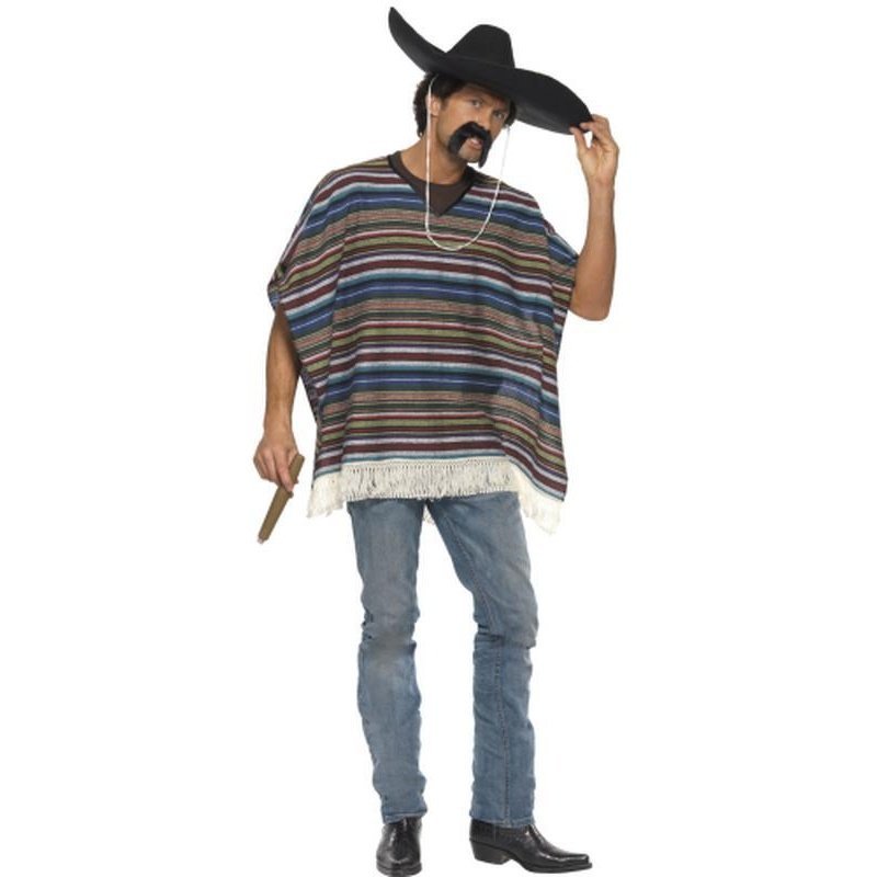 Authentic Looking Poncho - Jokers Costume Mega Store