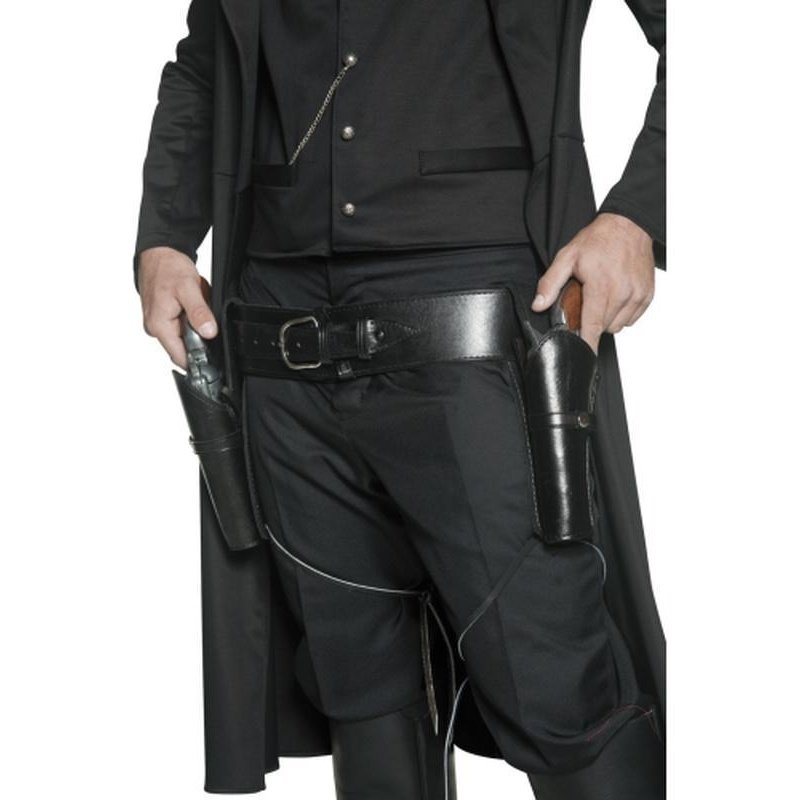 Authentic Western 2 Holsters and Belt - Jokers Costume Mega Store