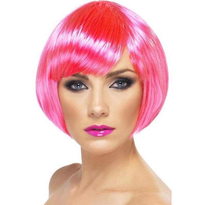 Babe Wig - Neon Pink - Jokers Costume Mega Store