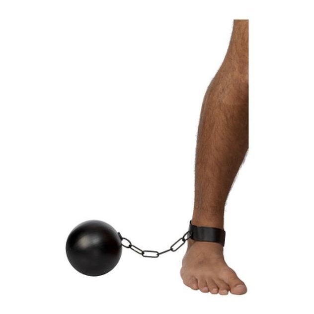 Ball And Chain For Convicts And Stags - Jokers Costume Mega Store