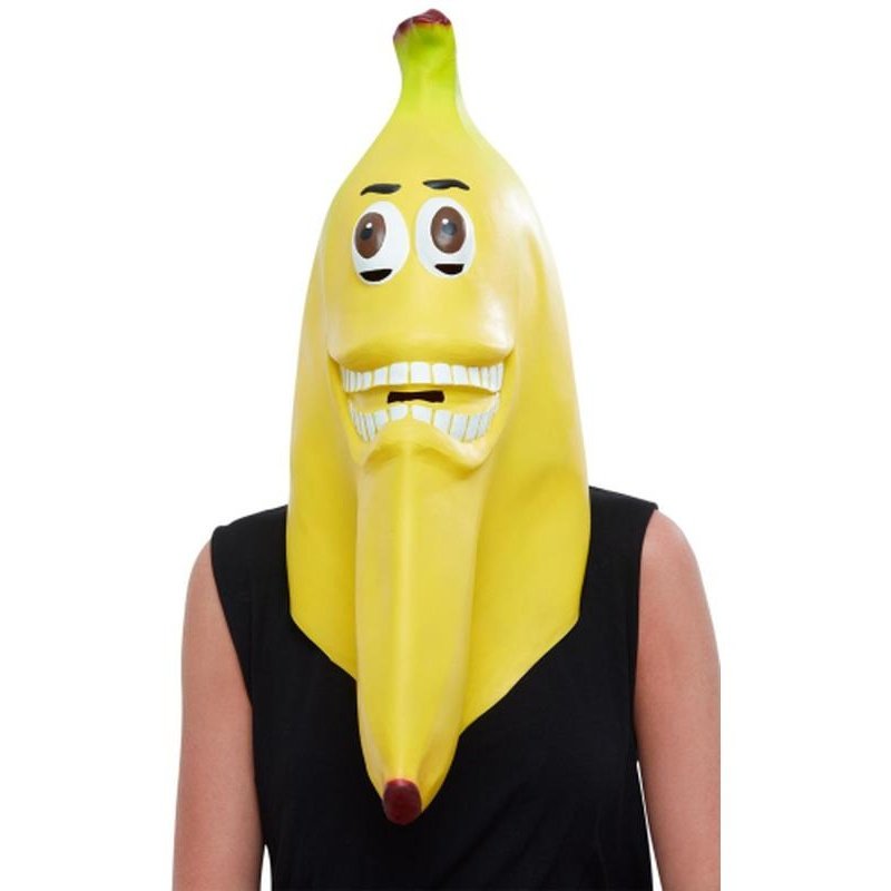 Banana Latex Mask - Jokers Costume Mega Store