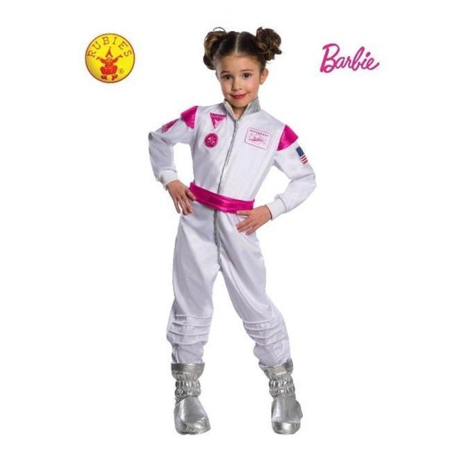 Barbie Astronaut Costume, Child Medium - Jokers Costume Mega Store