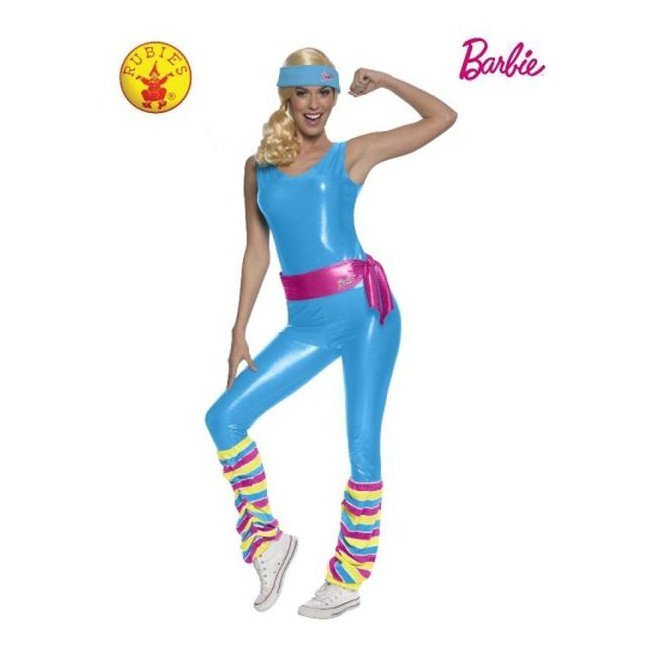 Barbie Exercise Costume, Adult - Jokers Costume Mega Store