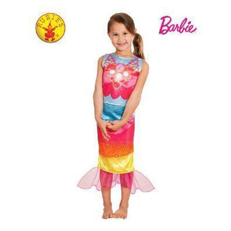 Barbie Mermaid Classic Costume Size 4 6 - Jokers Costume Mega Store