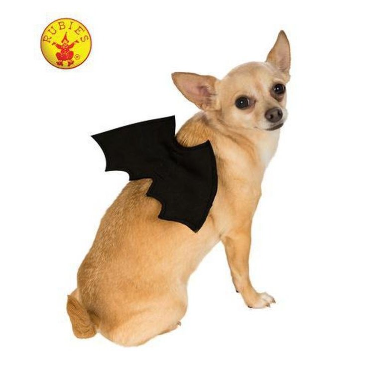 Bat Wings Pet Costume Size S M - Jokers Costume Mega Store