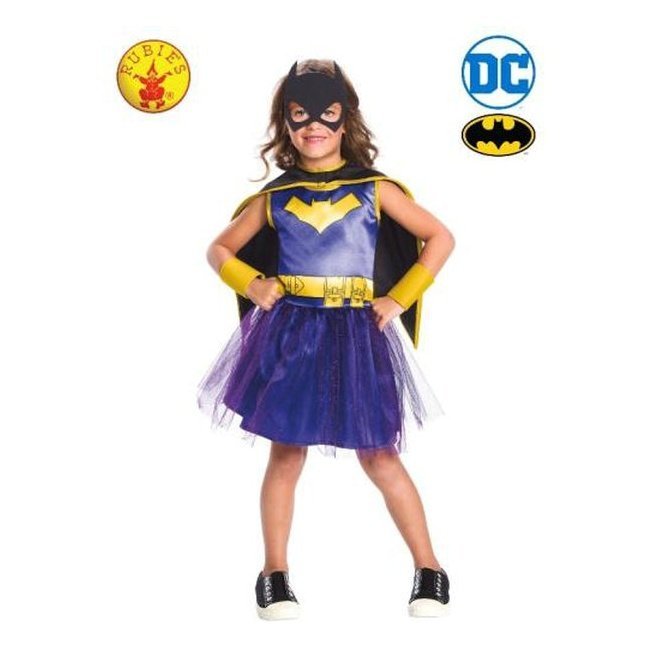 Batgirl Classic Purple Costume, Child - Jokers Costume Mega Store