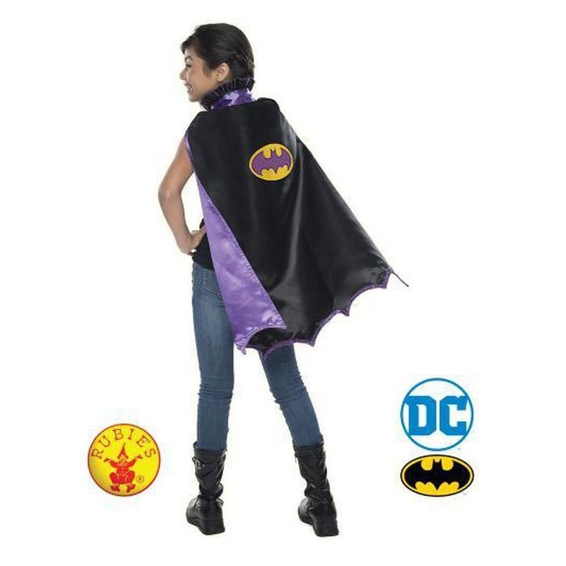 BATGIRL DC CAPE CHILD-Costume Accessories-Jokers Costume Mega Store