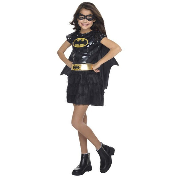 Batgirl Sequin Tutu Costume Size M - Jokers Costume Mega Store