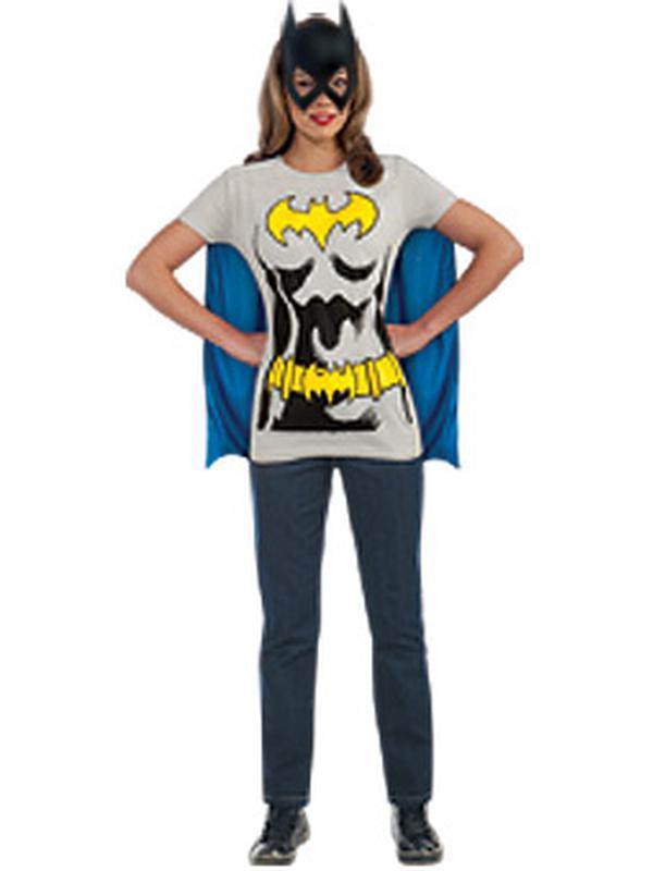 Batgirl Tshirt Size L - Jokers Costume Mega Store