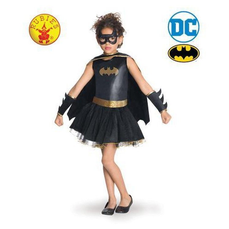 Batgirl Tutu Dress Costume Size 4 6 - Jokers Costume Mega Store
