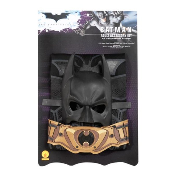 Batman Blister Set Adult Size Std - Jokers Costume Mega Store