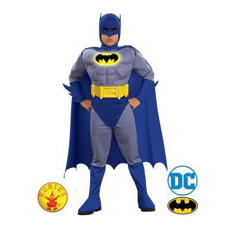 Batman Brave And Bold Deluxe Costume Size S - Jokers Costume Mega Store