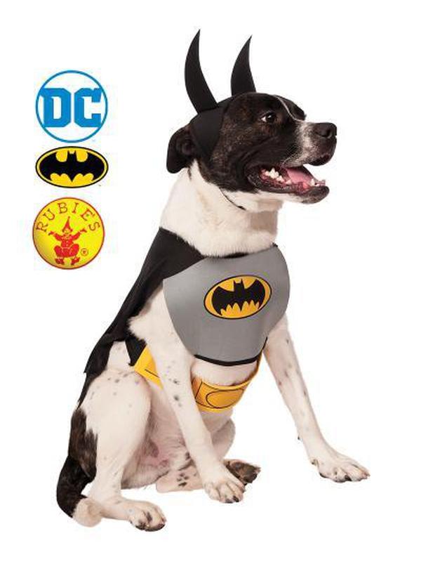 Batman Classic Pet Costume Size Xl - Jokers Costume Mega Store