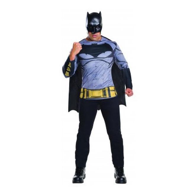 Batman Dawn Of Justice Costume Top Size Std - Jokers Costume Mega Store