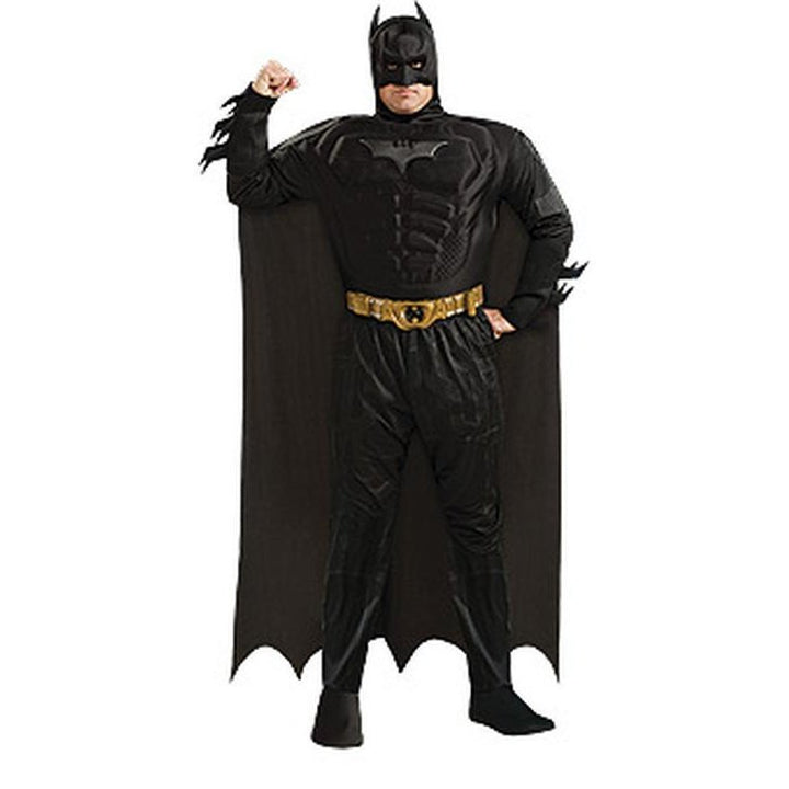 Batman Deluxe Muscle Chest Mens Costume Size Plu - Jokers Costume Mega Store