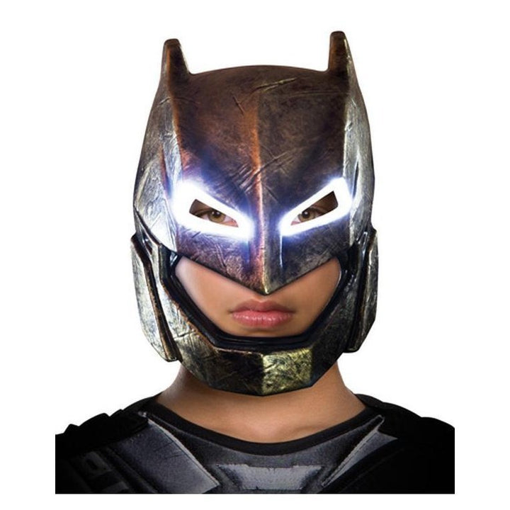 Batman Light Up Armoured Mask Adult - Jokers Costume Mega Store