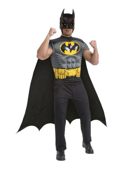 Batman Muscle Chest Shirt Size Std - Jokers Costume Mega Store